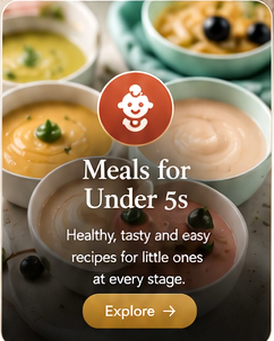 Meals for Under 5s